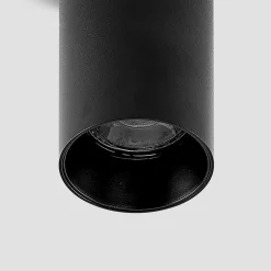 Gang|Loftlamper ^ Arcchio Downlight Brinja, sort, metal, Ø 6 cm, rund, GU10