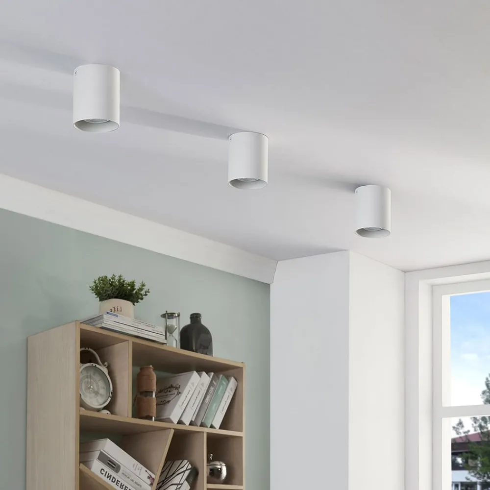 Arcchio Arbejdsrum/Kontor|Gang > downlight Carson, højde 10 cm, hvid, aluminium