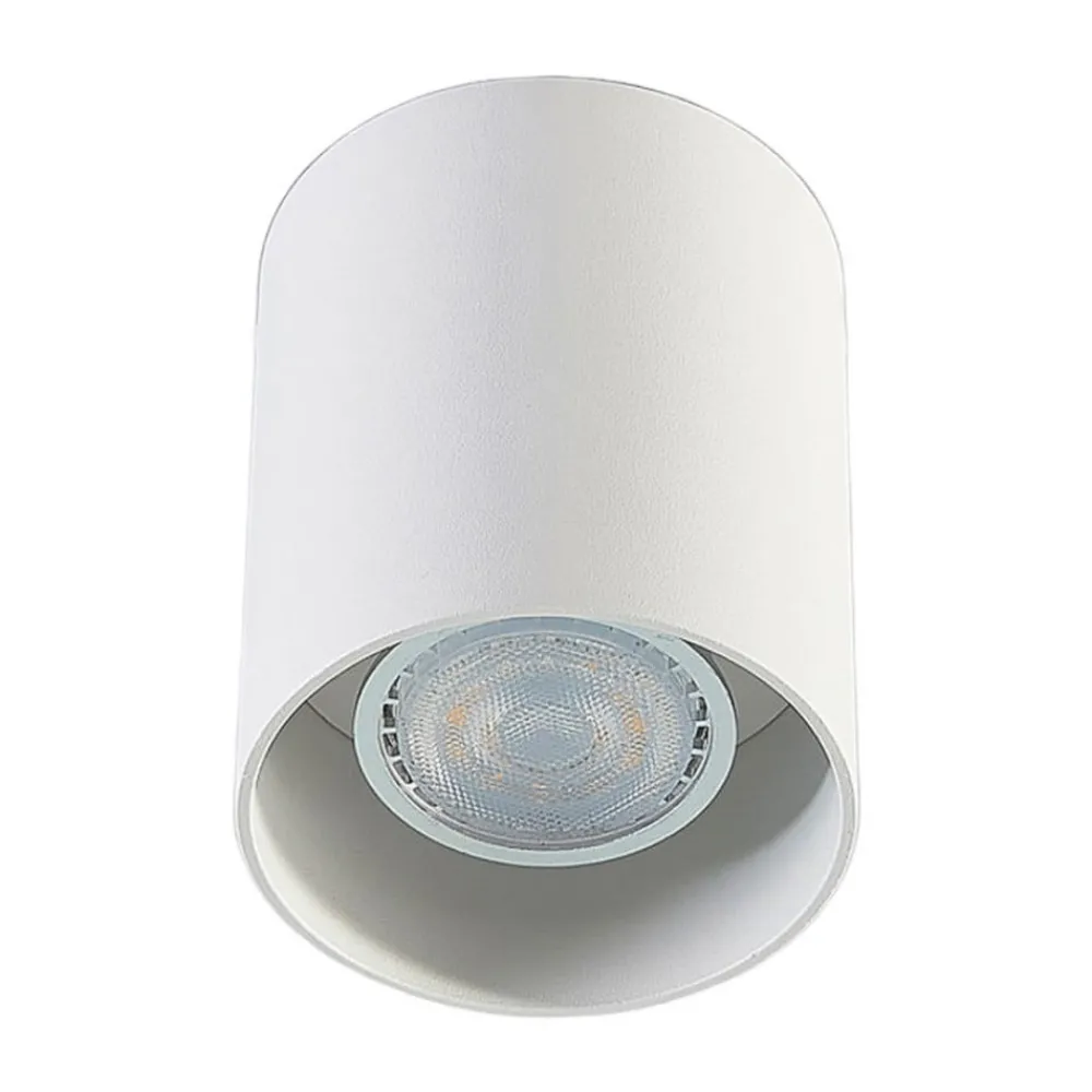 Arcchio Arbejdsrum/Kontor|Gang > downlight Carson, højde 10 cm, hvid, aluminium