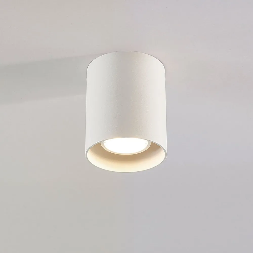 Arcchio Arbejdsrum/Kontor|Gang > downlight Carson, højde 10 cm, hvid, aluminium