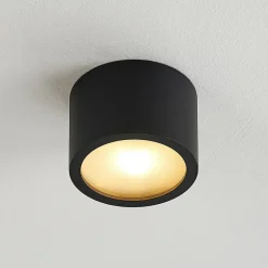 Arcchio Gang|Loftlamper > downlight Nieva, G9, sort, rund, Ø 10cm, metal