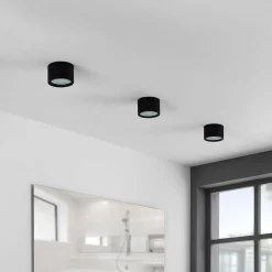 Arcchio Gang|Loftlamper > downlight Nieva, G9, sort, rund, Ø 10cm, metal
