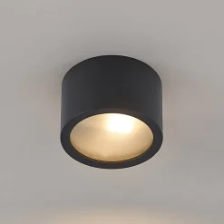 Arcchio Gang|Loftlamper > downlight Nieva, G9, sort, rund, Ø 10cm, metal