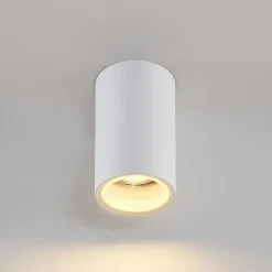 Arcchio Gang|Loftlamper > downlight Olivir, hvid, metal, Ø 6cm, GU10, IP44