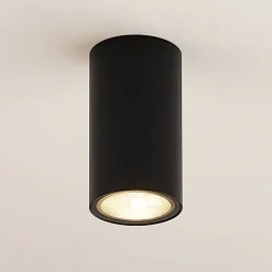 Arcchio Gang|Loftlamper > downlight Olivir, sort, metal, Ø 6cm, GU10, IP44
