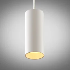 Pendellamper ^ Arcchio Ejona pendellampe, højde 15 cm, hvid, aluminium