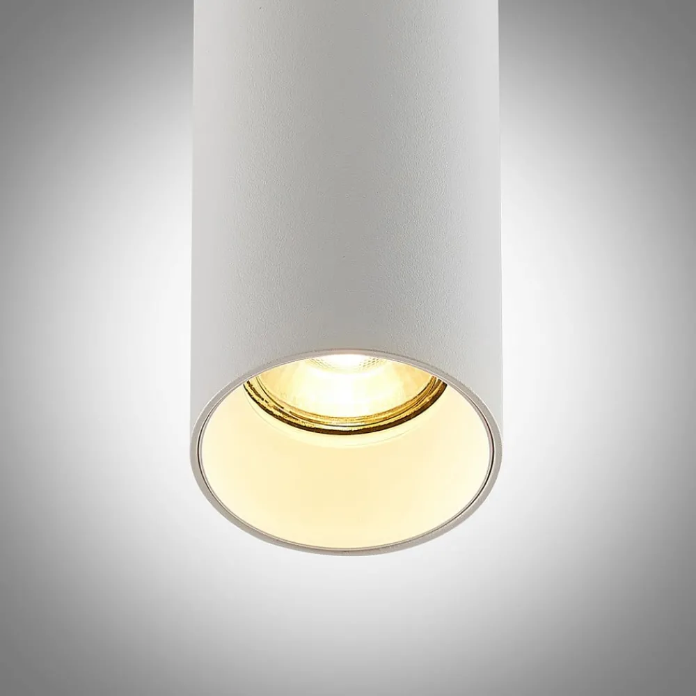 Pendellamper ^ Arcchio Ejona pendellampe, højde 15 cm, hvid, aluminium