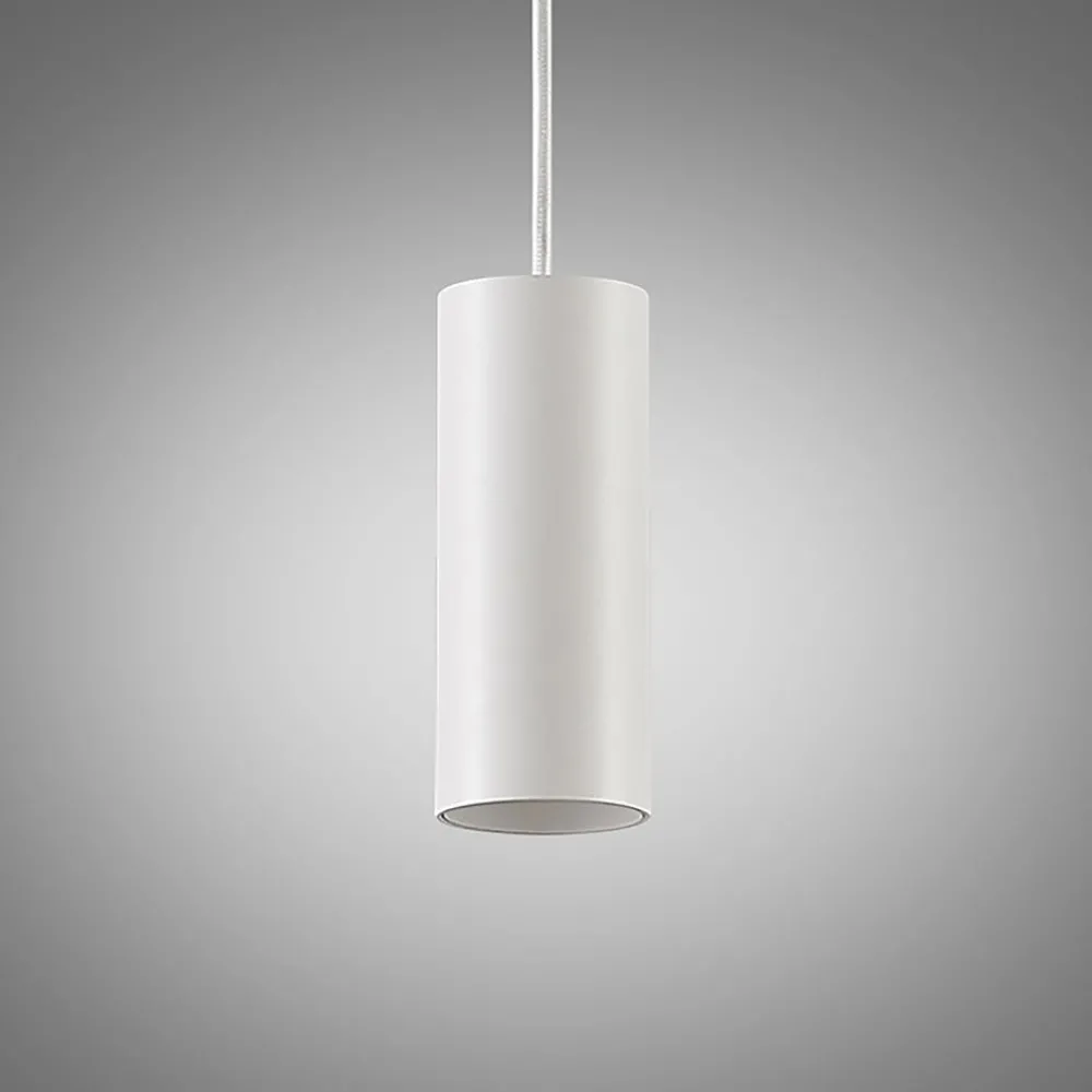 Pendellamper ^ Arcchio Ejona pendellampe, højde 15 cm, hvid, aluminium