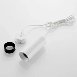 Pendellamper ^ Arcchio Ejona pendellampe, højde 15 cm, hvid, aluminium