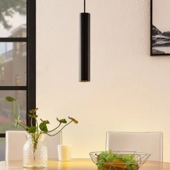 Arcchio Gang|Pendellamper > Ejona pendellampe, højde 35 cm, sort, aluminium