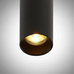 Arcchio Gang|Pendellamper > Ejona pendellampe, højde 35 cm, sort, aluminium