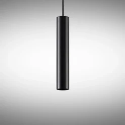 Arcchio Gang|Pendellamper > Ejona pendellampe, højde 35 cm, sort, aluminium