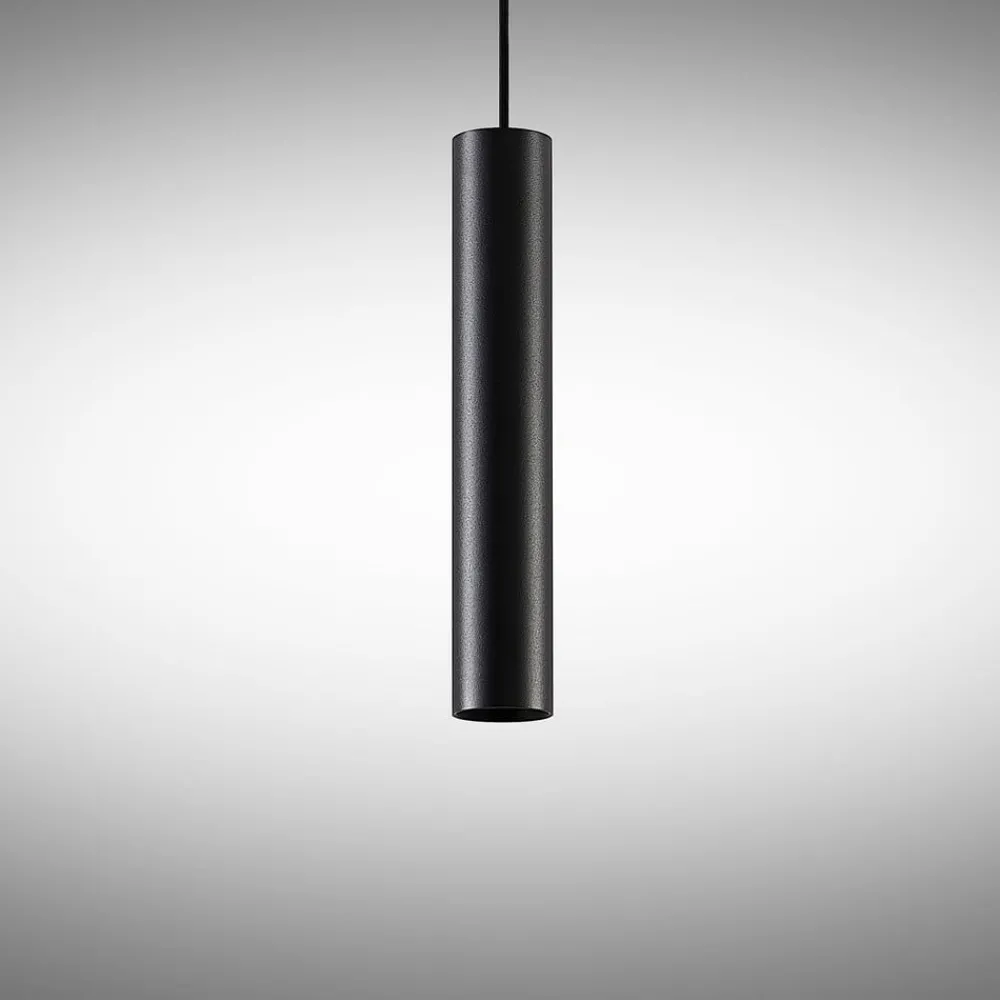 Arcchio Gang|Pendellamper > Ejona pendellampe, højde 35 cm, sort, aluminium