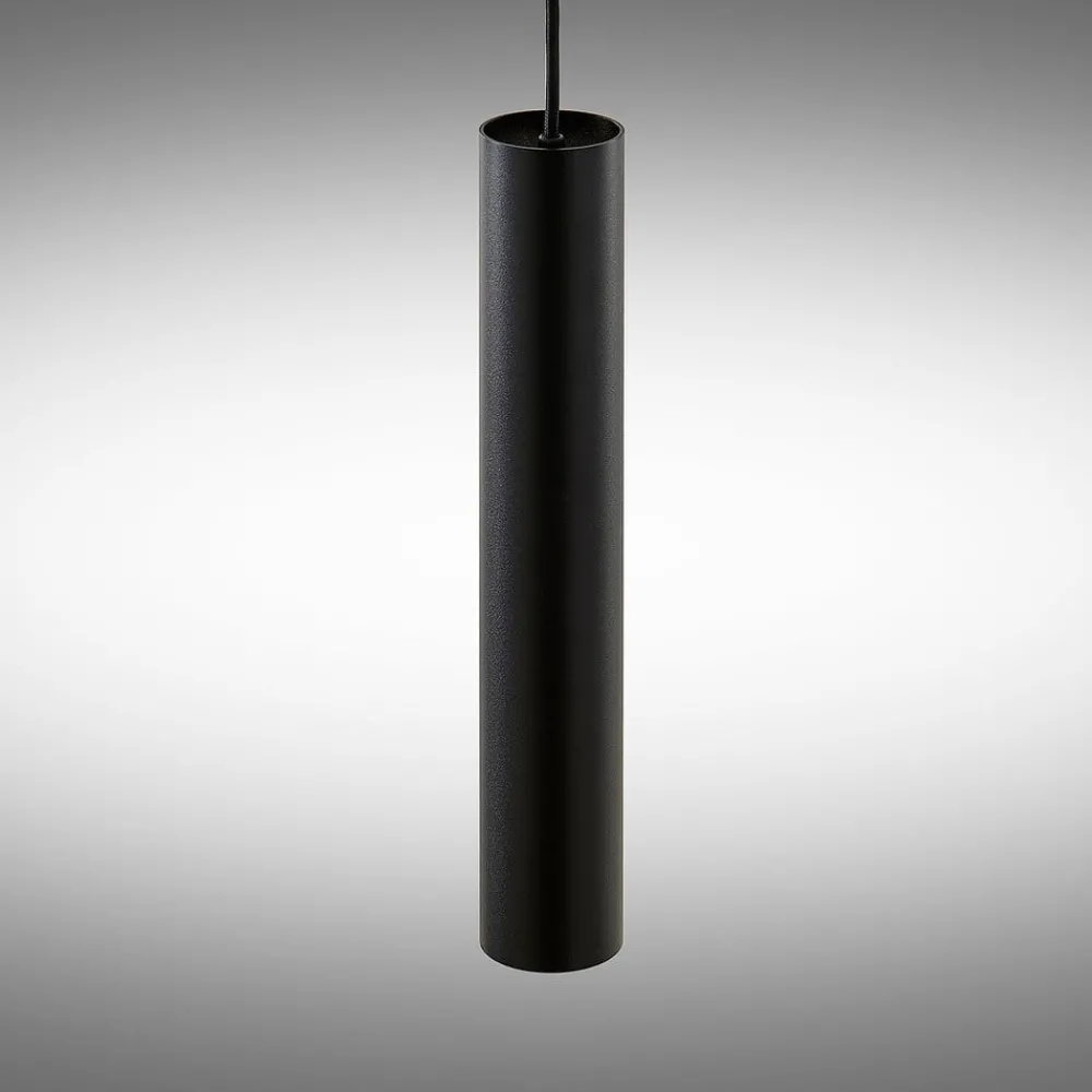 Arcchio Gang|Pendellamper > Ejona pendellampe, højde 35 cm, sort, aluminium