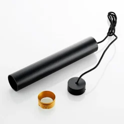 Arcchio Gang|Pendellamper > Ejona pendellampe, højde 35 cm, sort, aluminium
