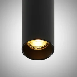 Pendellamper ^ Arcchio Ejona pendellampe, højde 27 cm, sort, aluminium