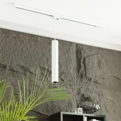 Arcchio Skinnesystem > Ejona skinne LED-pendel hvid 6/40cm
