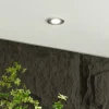 Loftlamper ^ Arcchio Elmon LED-indbygningslampe, IP65, krom