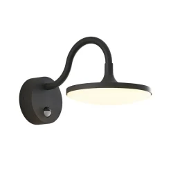 Væglampe Med Sensor|Terrassebelysning ^ Arcchio Fineria udendørs LED-væglampe med sensor