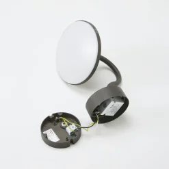 Væglampe Med Sensor|Terrassebelysning ^ Arcchio Fineria udendørs LED-væglampe med sensor