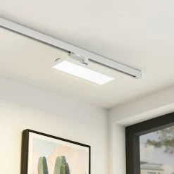 Arbejdsrum/Kontor|Skinnesystem ^ Arcchio Hairis LED-panel hvid 4000 K