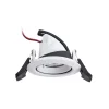 Arcchio Loftlamper|Indbygningsspots > Harcos LED-downlight, hvid, Ø 8 cm, 4.000K
