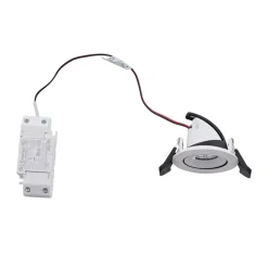 Arcchio Loftlamper|Indbygningsspots > Harcos LED-downlight, hvid, Ø 8 cm, 4.000K