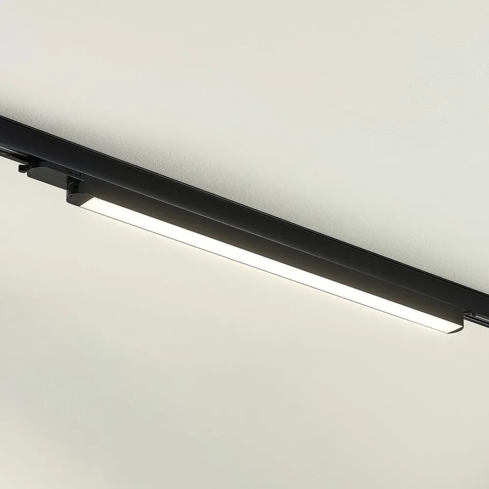 Arcchio Arbejdsrum/Kontor|Skinnesystem > Harlow LED-skinnelampe, sort, 69 cm, 4.000 K