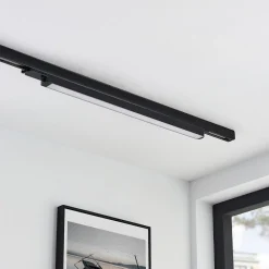 Arcchio Arbejdsrum/Kontor|Skinnesystem > Harlow LED-skinnelampe, sort, 69 cm, 4.000 K