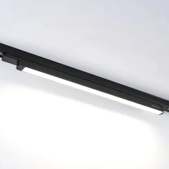 Arcchio Arbejdsrum/Kontor|Skinnesystem > Harlow LED-skinnelampe, sort, 69 cm, 4.000 K