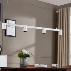 Arcchio Pendellamper > hængelampe Brinja, hvid, 120 cm lang, 4 lyskilder, GU10