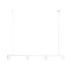 Arcchio Pendellamper > hængelampe Brinja, hvid, 120 cm lang, 4 lyskilder, GU10