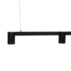 Pendellamper ^ Arcchio hængelampe Brinja, sort, 90 cm, 3 lyskilder, GU10