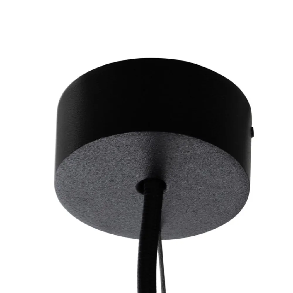 Pendellamper ^ Arcchio hængelampe Brinja, sort, 90 cm, 3 lyskilder, GU10