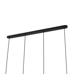 Arcchio Pendellamper|Pendellamper > Hængelampe Cosmina, 4 lyskilder, længde 120 cm, sort