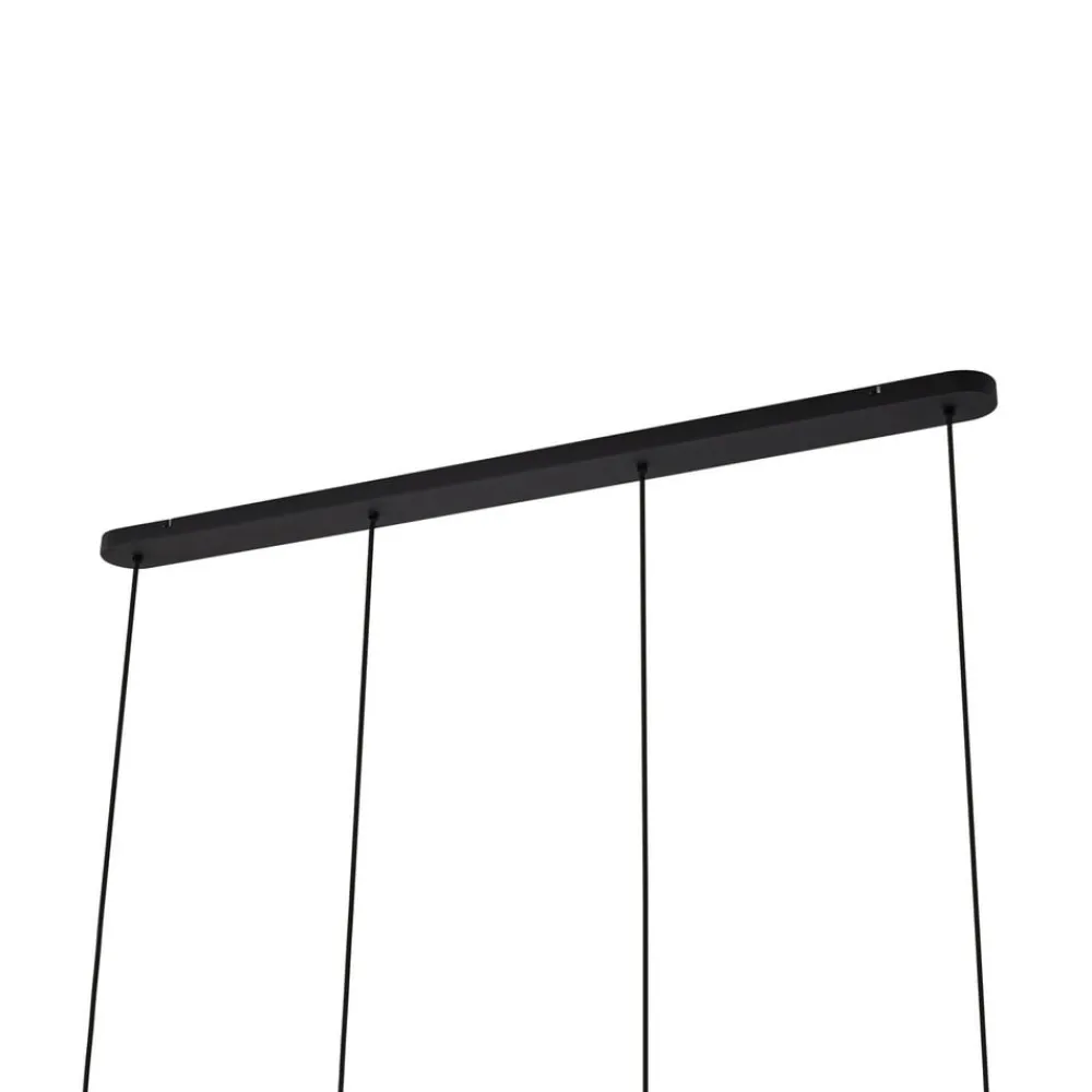 Arcchio Pendellamper|Pendellamper > Hængelampe Cosmina, 4 lyskilder, længde 120 cm, sort
