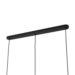 Pendellamper|Pendellamper ^ Arcchio hængelampe Cosmina, 3 lyskilder, længde 90 cm, sort