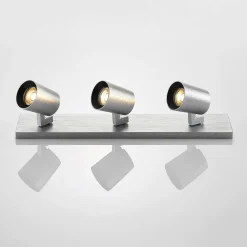 Loftlamper|Loftlamper ^ Arcchio Iavo-loftspot, kantet, alu, 3 lyskilder