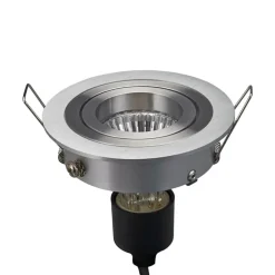 Arcchio Indbygningsspots|Spotlights > indbygget loftspot Sophia, aluminium, rund