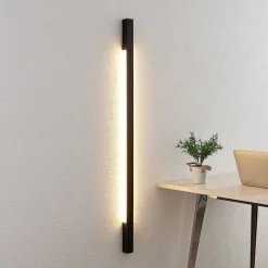 Arcchio Væglamper|Væglamper > Ivano LED-væglampe, 130 cm, sort