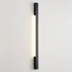 Gang|Pendellamper ^ Arcchio Ivano LED-væglampe, 91 cm, sort