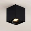 Loftlamper|Loftlamper ^ Arcchio Kubika downlight, 9 cm, sort, 1 lyskilde, metal