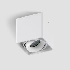 Loftlamper ^ Arcchio Kubika downlight GU10, 1 lyskilde, hvid