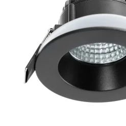 Arcchio Indbygningsspots > LED-downlight Aryx, sort, 2.700K