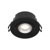 Arcchio Indbygningsspots > LED-downlight Eliar rund sort CCT drejelig