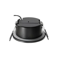 Arcchio Indbygningsspots > LED-downlight Eliar rund sort CCT drejelig