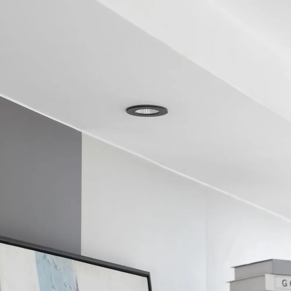 Arcchio Arbejdsrum/Kontor > LED-downlight Lirin, sort, 2.700K