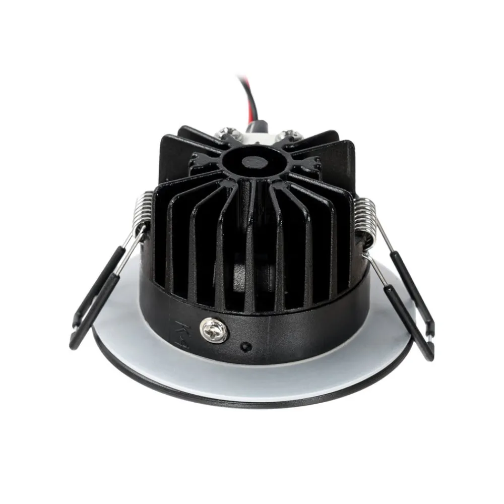 Arcchio Indbygningsspots > LED-downlight Lirin, sort, 4.000K