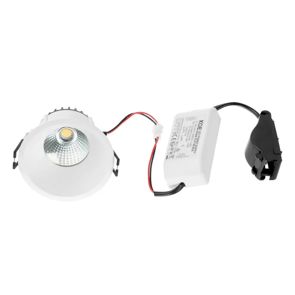 Loftlamper|Pendellamper ^ Arcchio LED-downlight Niria, hvid, 2.700K