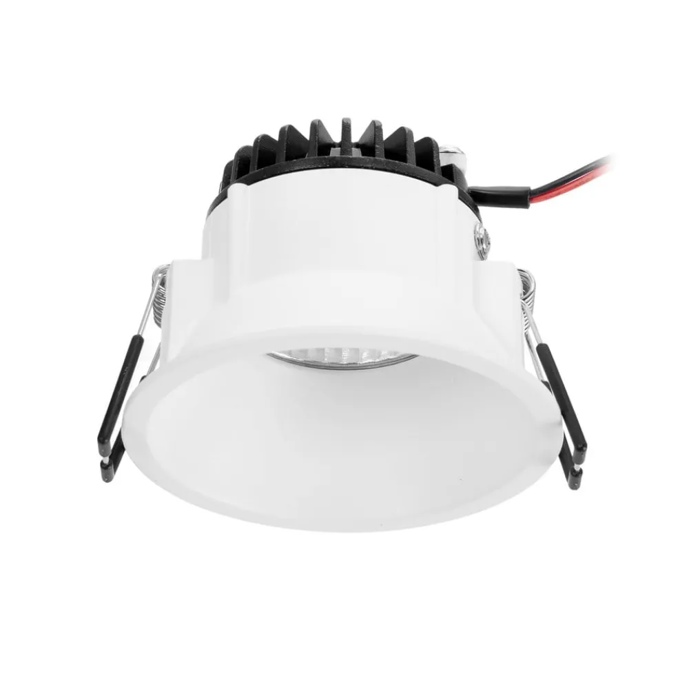 Arbejdsrum/Kontor|Spotlights ^ Arcchio LED-downlight Niria, hvid, 4.000K